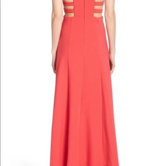 BCBG Red Gown in size 4 - Picture 4 of 9